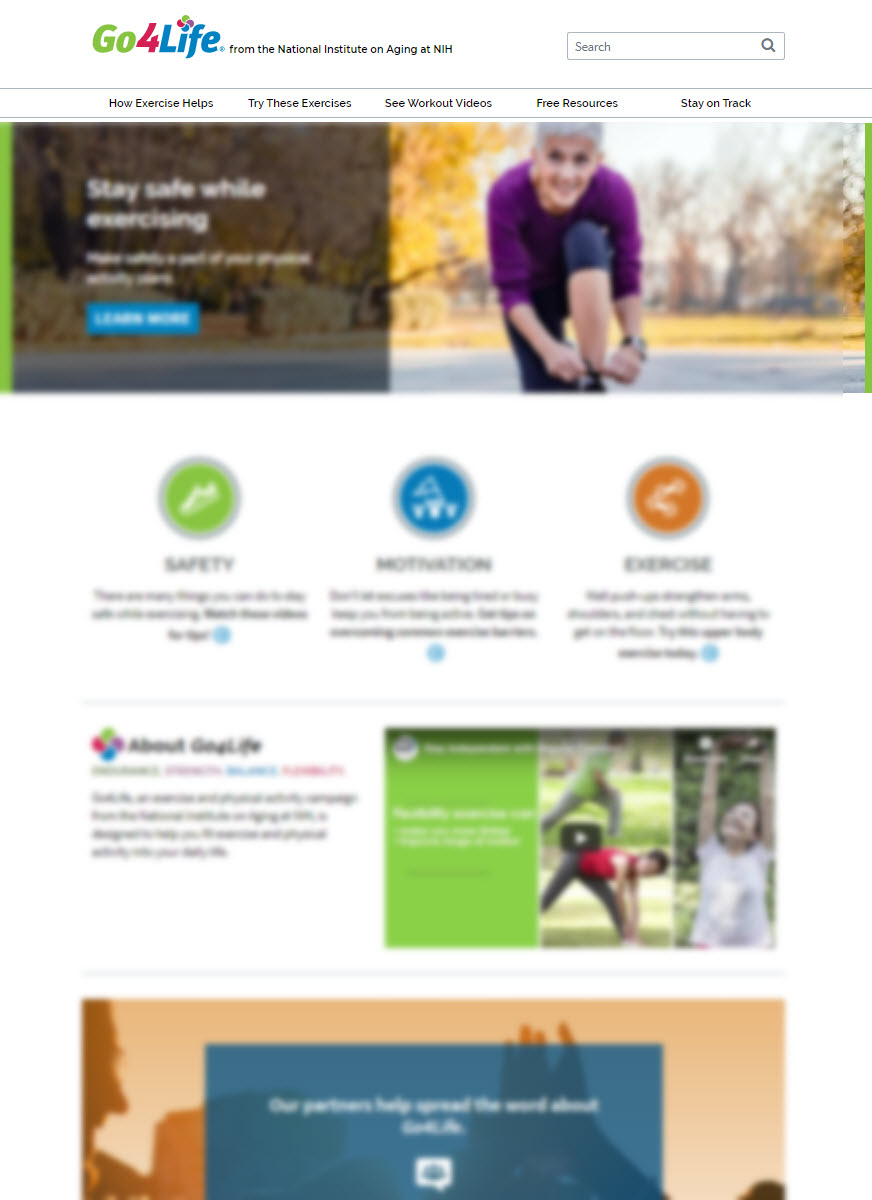 Go4Life from the National Institute on Aging at NIH