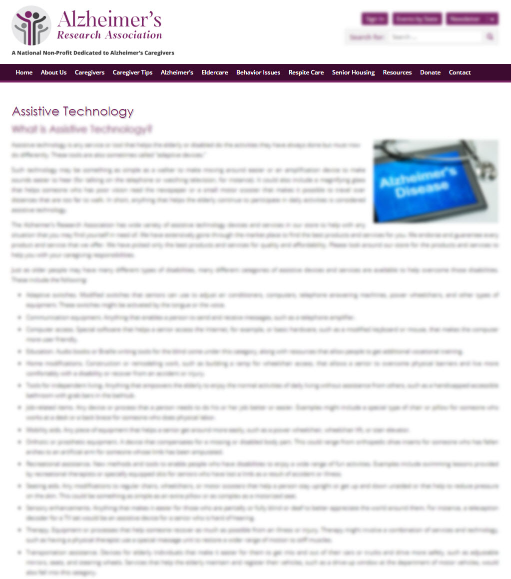 Assistive Technology