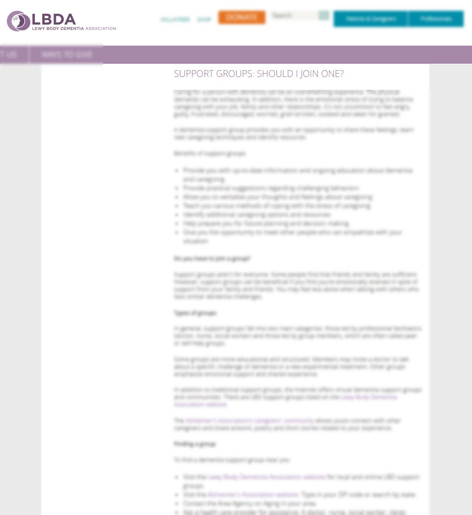 Support Groups:  Should I Join One?