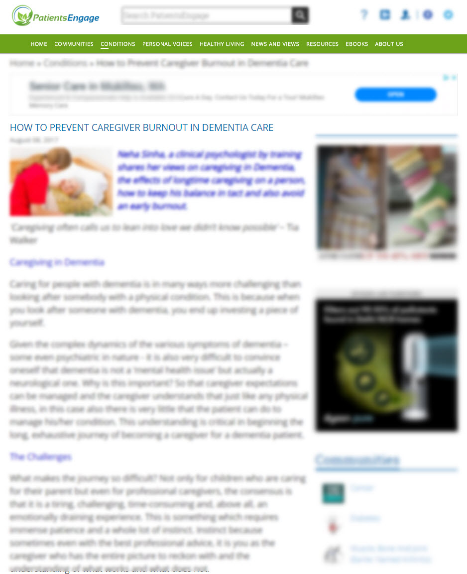 How To Prevent Caregiver Burnout in Dementia Care